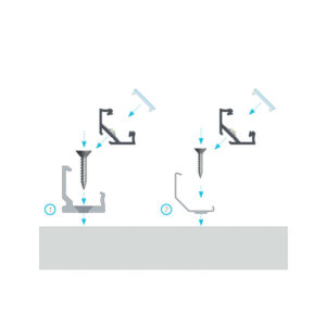 Ъглов алуминиев профил за LED ленти три метра Lumines Lighting 10-0033-30 Type C