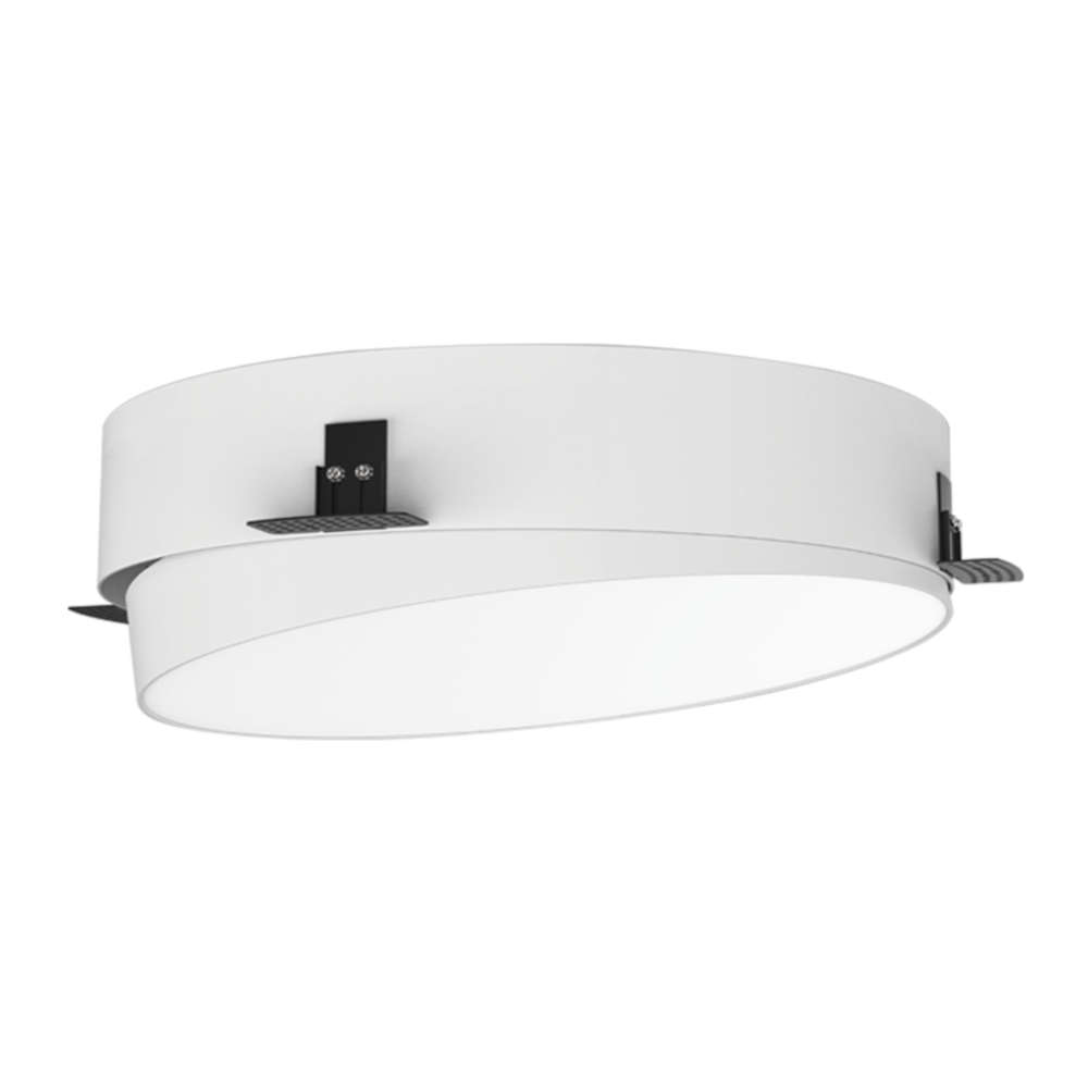 LED плафон за вграждане в окачен таван 42W 2700-3200-4000K DALI бял Zambelis 25213