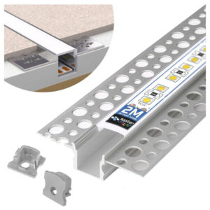 Алуминиев профил за гипсокартон, 2 метра LVT 0001