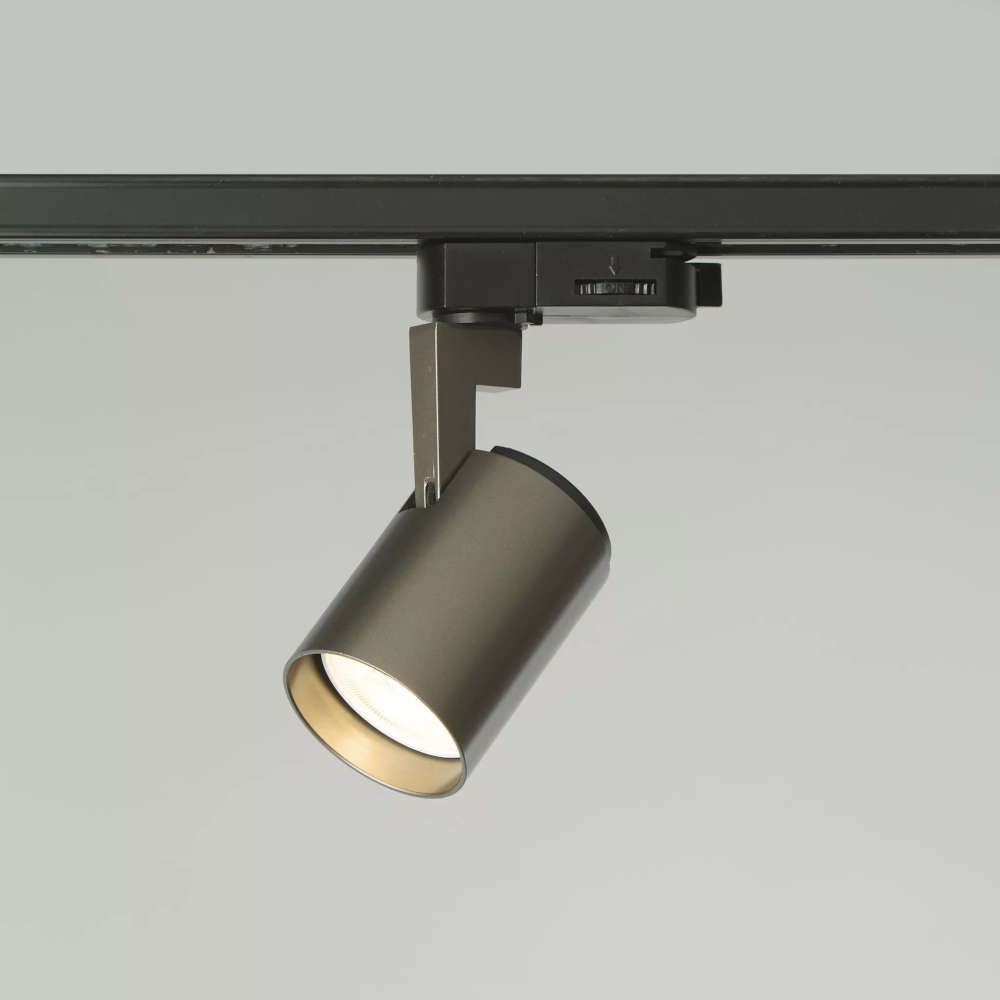 Релсов прожектор Libra Track Head TR-LIB-BZ бронз