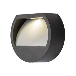 Соларна лампа за стъпала Rabalux Narmada 77004 IP44 LED 0.5W 13lm 4000K батерия 1,2V 600mAh със сензор за светлина и превключвател