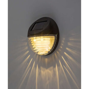 Комплект соларни лампи Rabalux Lermos 77203 IP44 0.06W 3lm 4000K батерия 1.2V 300mAh със сензор за светлина