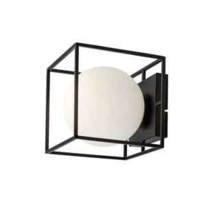 Външна лампа IP44 Rabalux Modane 75069 с фасунга Е27 метал и стъкло