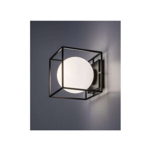 Външна лампа IP44 Rabalux Modane 75069 с фасунга Е27 метал и стъкло