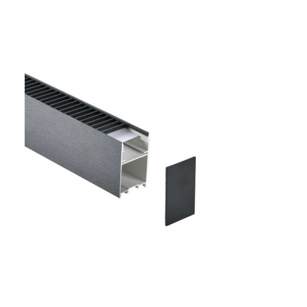 LED линейно осветително тяло за офис черно 38W CCT 2800-4500-6000K 3800lm поликарбонат 1200x35x70 mm OPT-16771 - Image 2