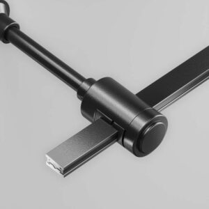 Единичен държач за монтаж на магнитна шина Maytoni Flarity TRA155CW-SL1-B