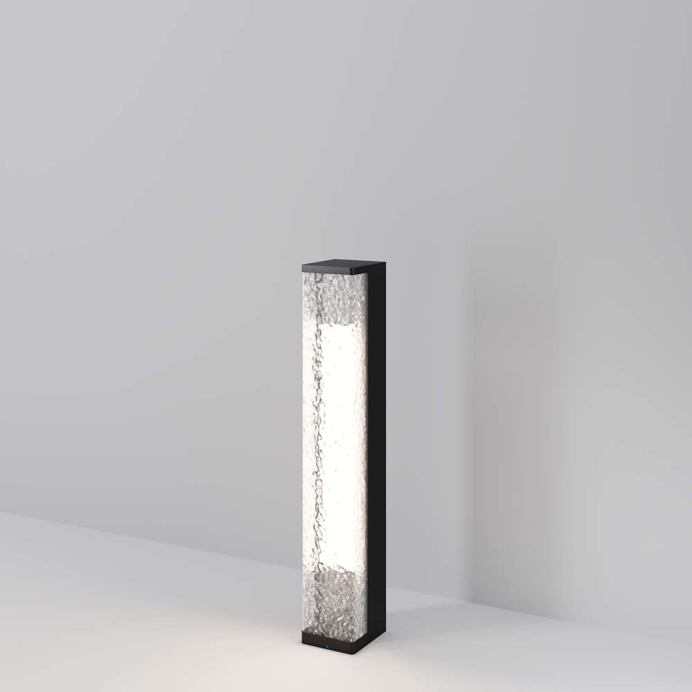 Градинска лампа Maytoni Floeva O142FL-L9BK 50 см LED стълбче за алея с IP65 защита.