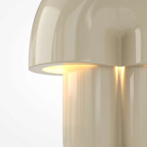 Керамичен корпус Cashmere на светеща дизайнерска настолна лампа Maytoni Hope