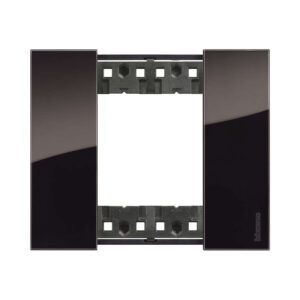 Декоративна рамка BTicino Living Now KA4802DG NIGHT | Нощ, технополимер, 2 модула
