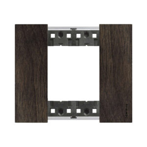 Декоративна рамка BTicino Living Now KA4802LG WALNUT | Орех, естествено дърво, 2 модула