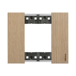 Декоративна рамка BTicino Living Now KA4802LM OAK | Дъб, естествено дърво, 2 модула