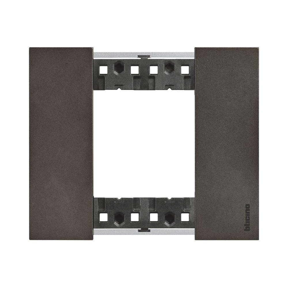 Декоративна рамка BTicino Living Now KA4802NG SPACE | Космос, метална сплав zamak, 2 модула