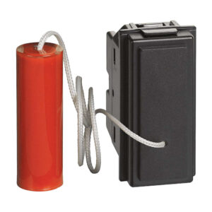 Пуш бутон с корда Bticino Living Now KG4033 черен