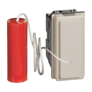 Пуш бутон с корда Bticino Living Now KM4033 крем