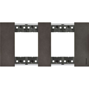 Декоративна рамка BTicino Living Now KA4802M2NG SPACE космос 2x2 модула за 2 позиции Ø71 мм, немски стандарт.
