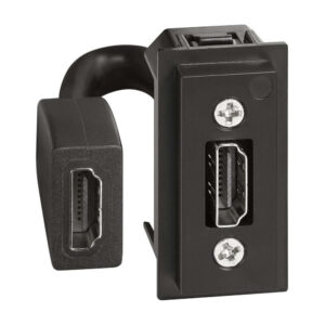 HDMI розетка Bticino Living Now черна