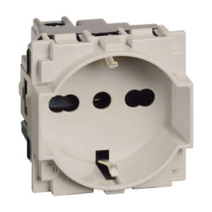 Шуко контакт Bticino Living Now KM4140A16 крем