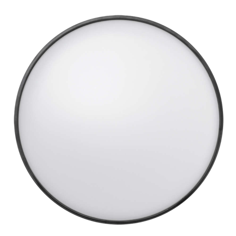 LED плафон Ultralux SPL1B24CCTB 24w, 1650lm, VIENNA, кръгла форма, черен корпус, смяна на цветна температура - 3000K/4000K/6500K IP20 385x60mm