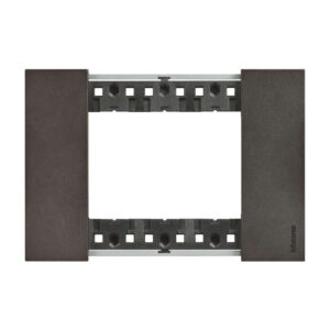 Декоративна рамка BTicino Living Now KA4803NG SPACE | Космос, zamak, 3 модула италиански стандарт