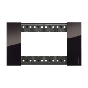 Декоративна рамка BTicino Living Now KA4804DG NIGHT | Нощ, технополимер, 4 модула италиански стандарт