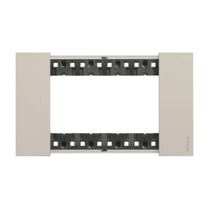 Декоративна рамка BTicino Living Now KA4804KM SAND | Крем, технополимер, 4 модула италиански стандарт