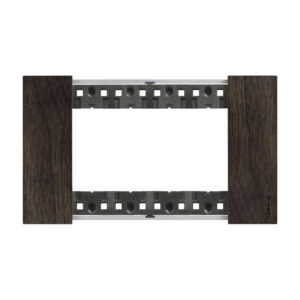Декоративна рамка BTicino Living Now KA4804LG WALNUT | Орех, естествено дърво, 4 модула италиански стандарт