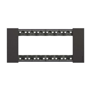 Декоративна рамка Bticino Living Now KA4806KG черен 6 модула