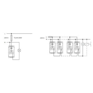 Сензорен ключ Bticino Living Now K4431 PIR 1 модул 460W 2A