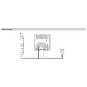 Сензорен ключ Bticino Living Now K4432 PIR 2 модула 250W 100W/LED