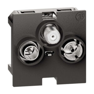 TV R SAT розетка Bticino Living Now K4210M2D