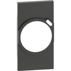 BTicino Living Now KG63 черен лицев панел 2M за шуко контакт с USB по немски стандарт.