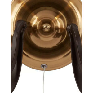 Лампа за стена аплик с ключ Belfry Searchlight 1842-2BZ 2xE14 тъмен бронз и кафяви орнаменти