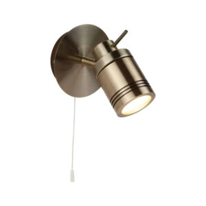 Аплик за баня Samson Searchlight 6601AB античен месинг