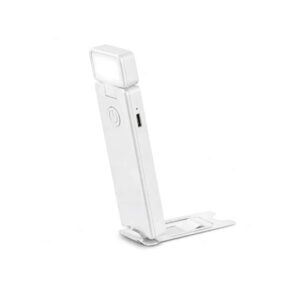 LED лампа с щипка за четене Kopi 2W 3CCT с USB-C зареждане, димируема светлина и акумулаторна батерия в бял цвят