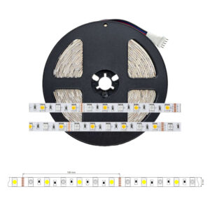 LED лента RGB с топла бяла светлина