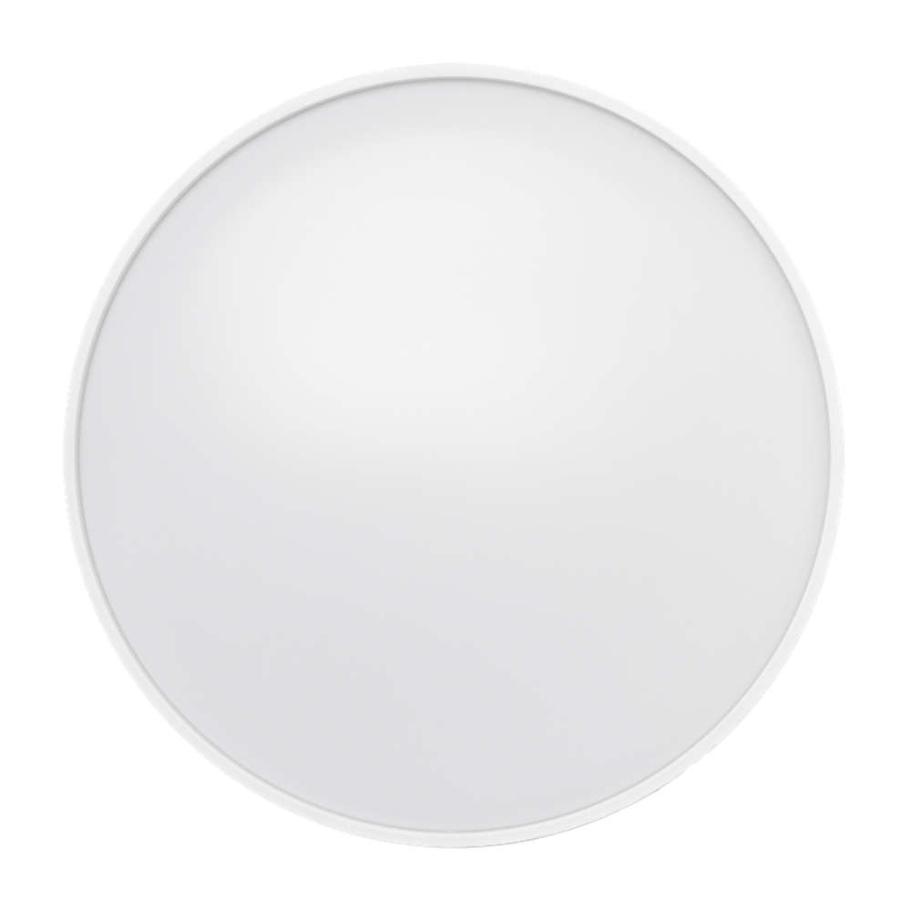 LED плафон за таван 12W, със смяна на цветна температура - топла, неутрална и студен, бял цвят, диаметър 26см Ultralux SPL1B12CCTW Vienna