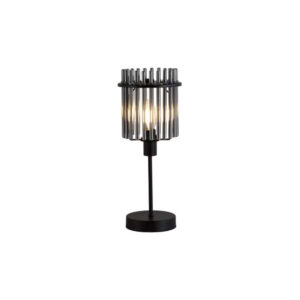 Настолна лампа Swizzle Searchlight 55622SM 220V E14 фасунга метал и стъкло