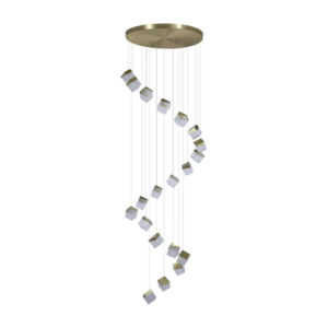 LED полилей Cuboid Searchlight 33640-20SB