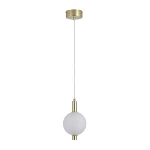 LED пендел Searchlight Luminique 69411-1SB сатенен месинг