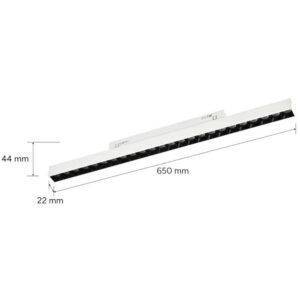 LED прожектор за магнитно осветление Lumines Genesis LUM-37-0087-10 36W 2160lm 4000K 36° CRI90