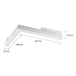 LED прожектор за магнитно осветление Lumines Genesis LUM-37-0091-10 24W 1200lm 4000K 110° CRI90