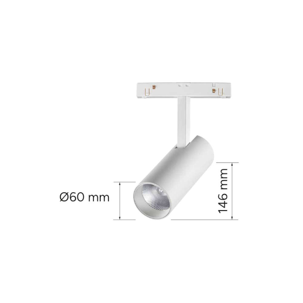 SMART LED прожектор за магнитно осветление Lumines Genesis LUM-37-0139-10 20W 2400lm 24° CRI90 - Image 4