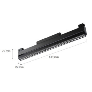 SMART LED прожектор за магнитно осветление Lumines Genesis LUM-37-0117-10 24W 1220lm 36° CRI90 UGR<19
