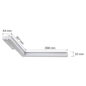 LED прожектор за магнитно осветление Lumines Genesis LUM-37-0128-10 3 CCT 24W 2880lm 110° CRI90