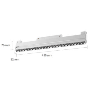 SMART LED прожектор за магнитно осветление Lumines Genesis LUM-37-0137-10 24W 2880lm 36° CRI90 UGR<19