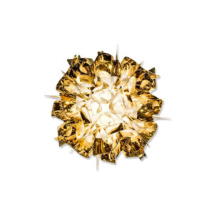 Плафон за таван и аплик SLAMP Veli Mini Gold Ø32 см 2xE14.