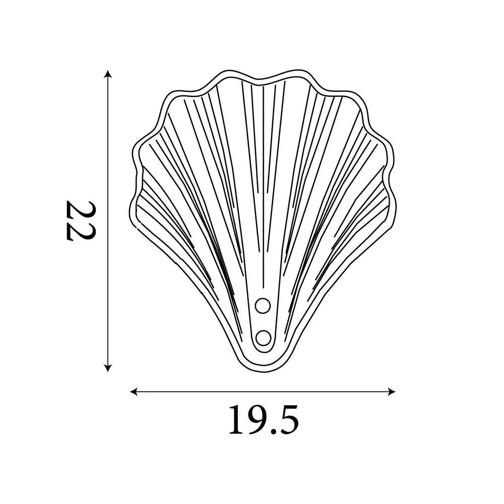 Aплик Shell Searchlight 28980SS 1xG9 IP44 мат хром и мат стъкло - Image 5