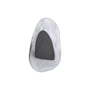 LED аплик Destiny Searchlight 32983BK – дизайнерска лампа за стена 8W 3000K черен метал и стъкло