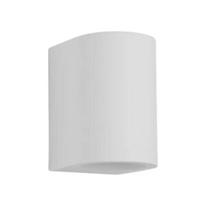 Гипсов аплик Searchlight Plaster 8436 – стенна лампа за боядисване с фасунга G9