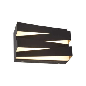 LED аплик Section Searchlight 86410BK черен метал и акрил